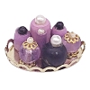 Plastic Vanity Perfume Bottles Miniature Ornaments PW-WG167EA-02-1