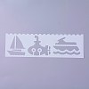 Plastic Kids Drawing Stencil Template DIY-P003-J07-4