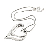 Alloy Pendant Necklaces NJEW-K261-08B-PAS-3
