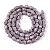 Opaque Solid Color Imitation Jade Beads Strands EGLA-N013-P6mm-D09-2