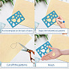 Acrylic Earring Handwork Template DIY-WH0359-071-3