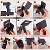 Graduation Cap Shaped Paper Gift Box Sets AJEW-WR0002-70-3