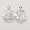 Sterling Silver Pendants X-STER-K029-01S-1
