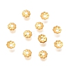 Brass Bead Caps KK-G600-17G-1