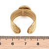 304 Stainless Steel Cuff Ring Components SA-CBA82C8-03B-G-3