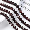 Natural Orange Garnet Beads Strands G-T108-60-4