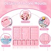 Rectangle DIY Food Grade Silicone Molds SIL-CJC0004-02-3