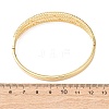 304 Stainless Steel Hinged Bangles for Women BJEW-F527-01G-5