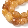 Dyed Natural Malaysia Jade Beads Strands G-P528-I15-01-3