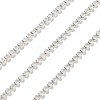 Iron Rhinestone Glass Cup Chain CH-U001-01K-2