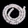 Natural Rose Quartz Bead Strands G-R402-4x6-16-2