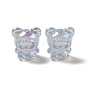 UV Plating Rainbow Iridescent Acrylic Beads LS-PACR-M002-01C-3