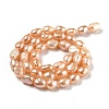 Natural Cultured Freshwater Pearl Beads Strands PEAR-L033-32E-3