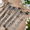 6 Rolls 6 Styles PET Lace Flower Self-Adhesive Roll Sticker DIY-HS0002-34-3