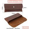 Retro Horse Leather Clutch Wallet for Men AJEW-WH0258-343-2