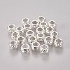 Tibetan Silver Color Plated Beads X-TIBEB-LF0928Y-S-1