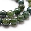 Natural Moss Agate Beads Strands G-D840-25-10mm-3