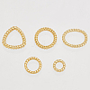 ARRICRAFT 100Pcs 5 Style Alloy Linking Rings FIND-AR0004-58-7