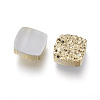 Imitation Druzy Gemstone Resin Beads RESI-L026-K04-2