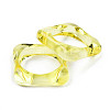 Transparent Acrylic Finger Rings RJEW-T010-03H-3