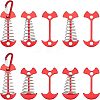 SUPERFINDINGS 10Pcs Aluminum Alloy Tent Peg FIND-FH0002-07-1