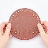 PU Leather Flat Round Bag Bottom FIND-CA0001-11J-3