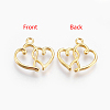 Tibetan Style Alloy Pendants LS-TIBEP-21057-G-RS-1