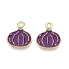 Alloy Enamel Pendants ENAM-Q003-03G-1