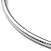 Non-Tarnish 304 Stainless Steel Simple Plain Bangle for Women BJEW-F461-01B-P-3