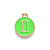 Alloy Enamel Pendants LS-X-ENAM-S124-01A-06I-2
