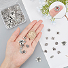 80Pcs 8 Styles Alloy Beads & Charms TIBEB-SC0001-08AS-3