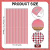 Tartan Cotton Fabric DIY-WH0671-412B-2