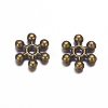 Tibetan Style Alloy Beads Spacers PALLOY-XCP0007-02-2