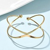 304 Stainless Steel Cuff Bangles BJEW-L682-033G-2