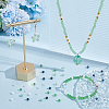 12 Strands 6 Colors Glass Beads Strands EGLA-GO0001-07B-4