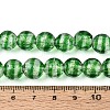 Handmade Foil Glass Beads Strands FOIL-N033-05D-4