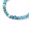 Natural Hemimorphite Stretch Bracelets BJEW-JB03738-02-2