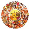 Autumn Theme PVC Adhesive Stickers STIC-PW0001-222-5