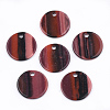 Resin Pendants X-RESI-T022-09B-1