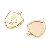 Brass Pendants KK-CBA3EDE-09G-2