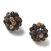 Natural Pietersite Woven Beads GG-CBA2E9C-H01-01-2