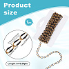 Stainless Steel Enamel Curb Chains CHS-WH0009-07G-02-2