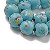 Handmade Lampwork Beads Strands BLOW-D006-07G-3