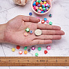 Craftdady 240Pcs 8 Styles Handmade Polymer Clay Beads CLAY-CD0001-07-15