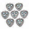 Tibetan Style Alloy Pendants X-PALLOY-R113-004-RS-1