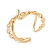 Brass Open Cuff Ring LS-RJEW-R143-01B-G-1