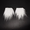 Artificial Wool Beards AJEW-WH0258-091-1