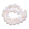 Natural Baroque Pearl Keshi Pearl Beads Strands PEAR-S020-F04-02-3