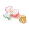 Resin Fruit Brooches JEWB-BR00108-4