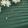 400Pcs 304 Stainless Steel Split Rings FIND-UN0016-08-2